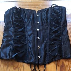 Adore me black corset